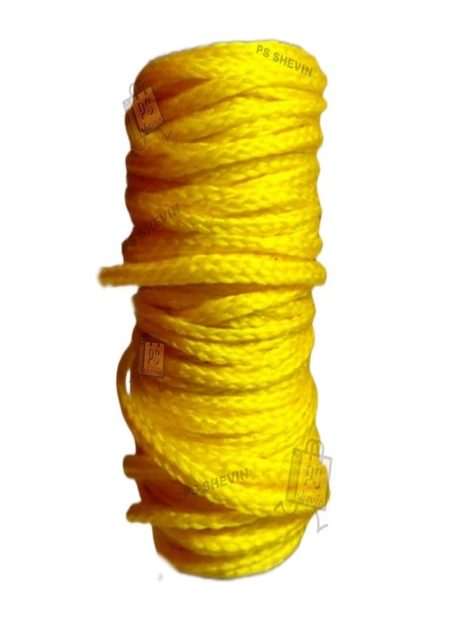 PS SHEVIN Yellow Thread - Peela Dhaaga 10 Meter - Nazar Suraksha - Silk