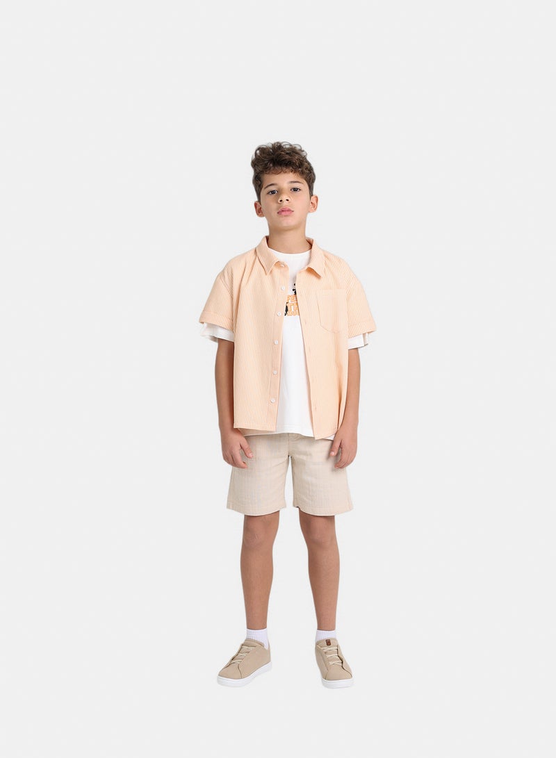 Junior Boys Short Sleeve Shirt - Image 4