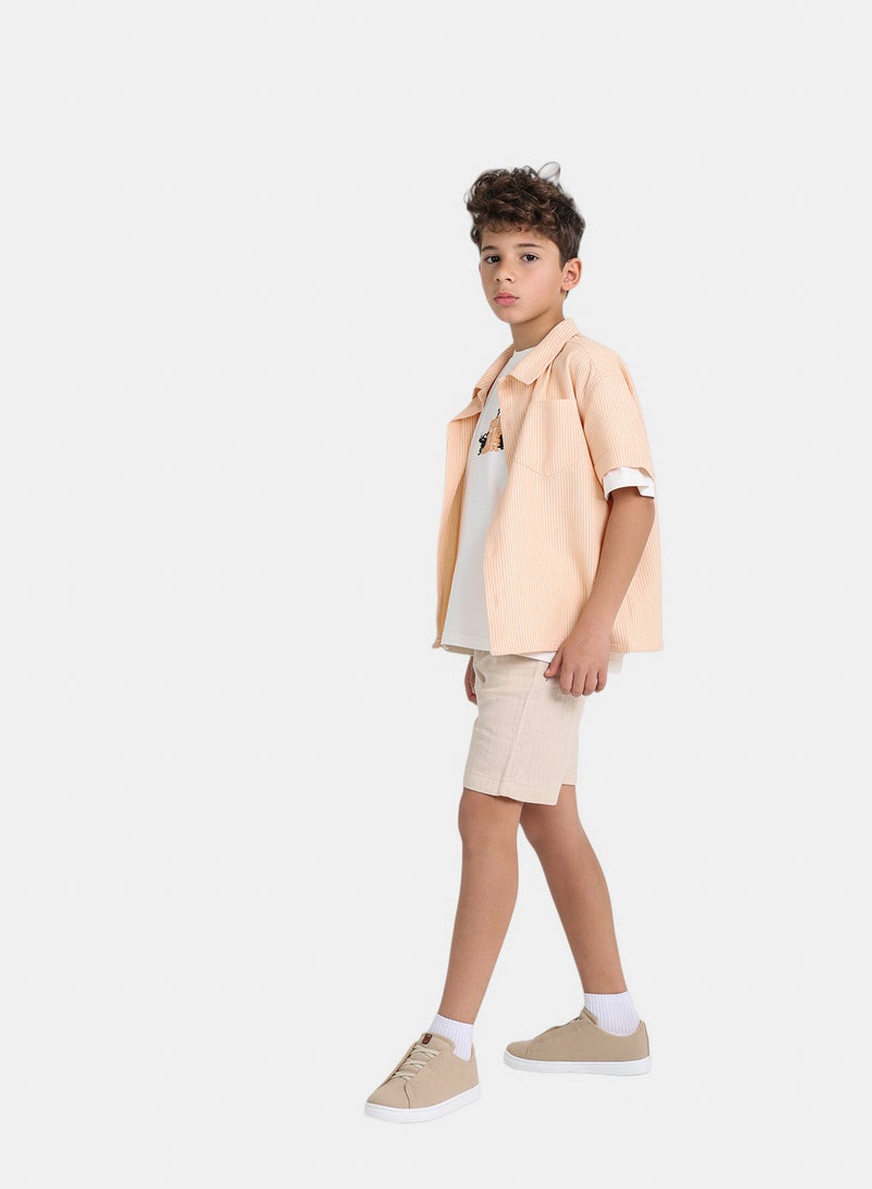 Junior Boys Short Sleeve Shirt - Image 3