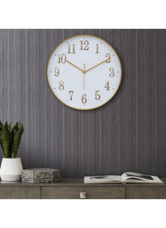 Wall Clock 12 Inch,Modern Round Silent Non-Ticking Battery Operated and Apply to Bedroom Living Room Study Room and Offiec Decor (White) - pzsku/Z88862959AE03CBA2E731Z/45/_/1734079113/810ff9a4-9588-434e-abf5-ef869d592a89