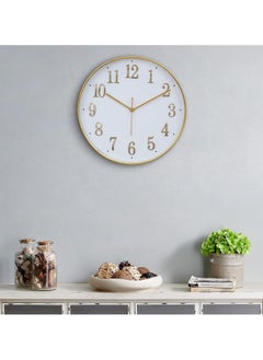 Wall Clock 12 Inch,Modern Round Silent Non-Ticking Battery Operated and Apply to Bedroom Living Room Study Room and Offiec Decor (White) - pzsku/Z88862959AE03CBA2E731Z/45/_/1734079124/f8d1e1a0-6255-425d-9291-14c7ca8ba6dc