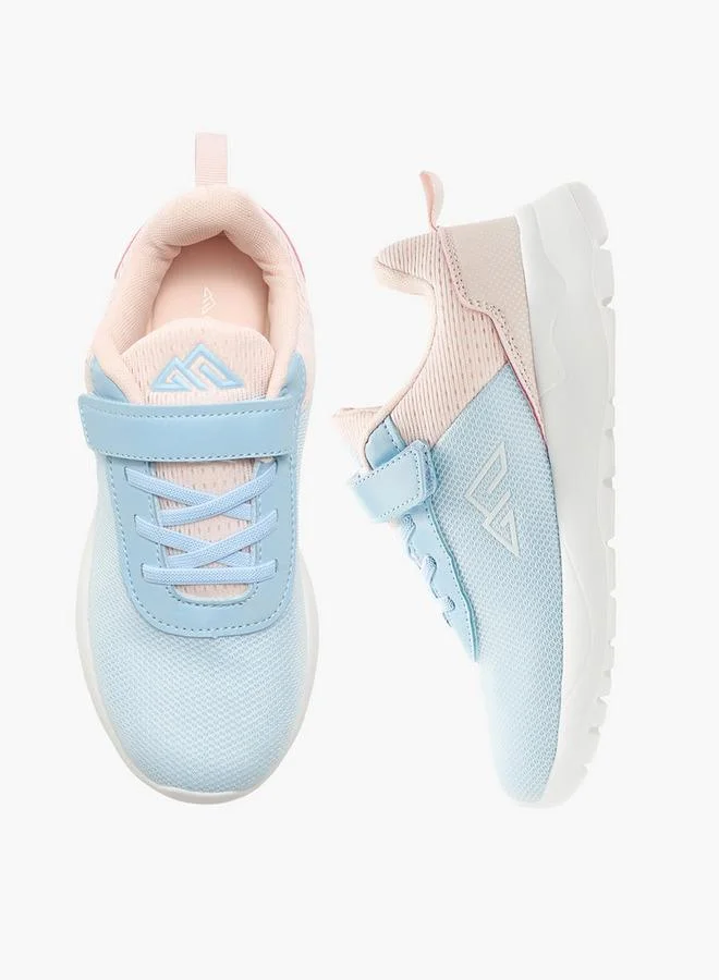 Oaklan by Shoexpress BLUE Girls Colourblock Sports Shoes With Hook And Loop Closure for Women | Best Price UAE