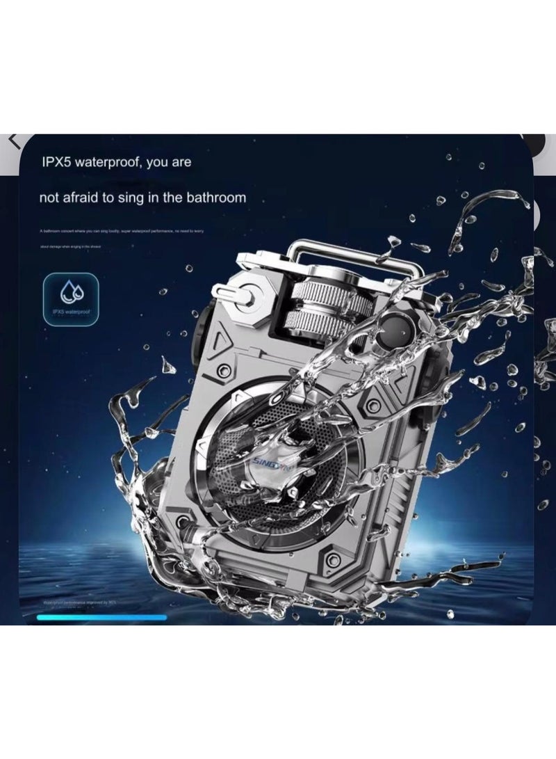 مكبر صوت بلوتوث لاسلكي SINGYN S3 v5.3، صوت ستيريو قوي 10 واط، بطارية قابلة للشحن 1500 مللي أمبير، شحن سريع من نوع C، مكبر صوت محمول في الهواء الطلق مع وقت تشغيل 5 ساعات و15 يوم من الانتظار - Image 2