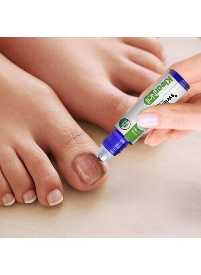 Swissklip - Medi-Care Toenail Stick I Natural Solution For Healthy Nails I Suitable For Foot, Toe, And Fingernail I For Brittle Toenails - 10Ml / 0.3 Fl. Oz. Pack Of 3 - Made In Usa - Image 1