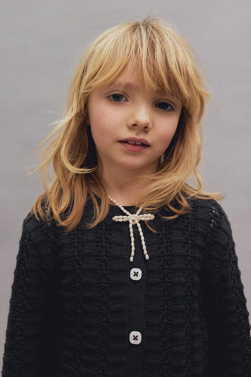 H&M Pointelle-knit cardigan