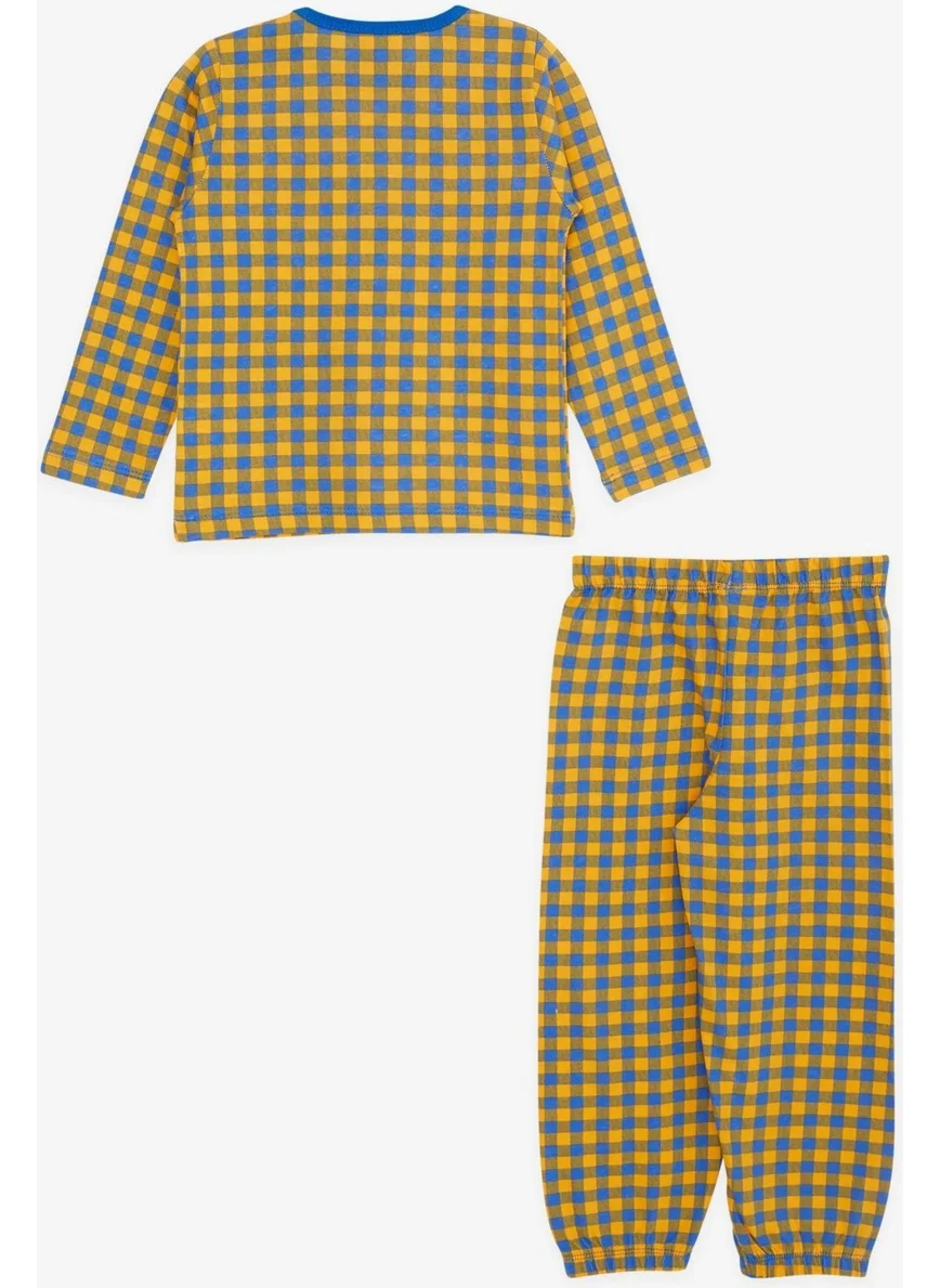 بريز Girls & Boys Baby Boy Pajama Set Plaid Patterned 9 Months-3 Years, Mixed Color