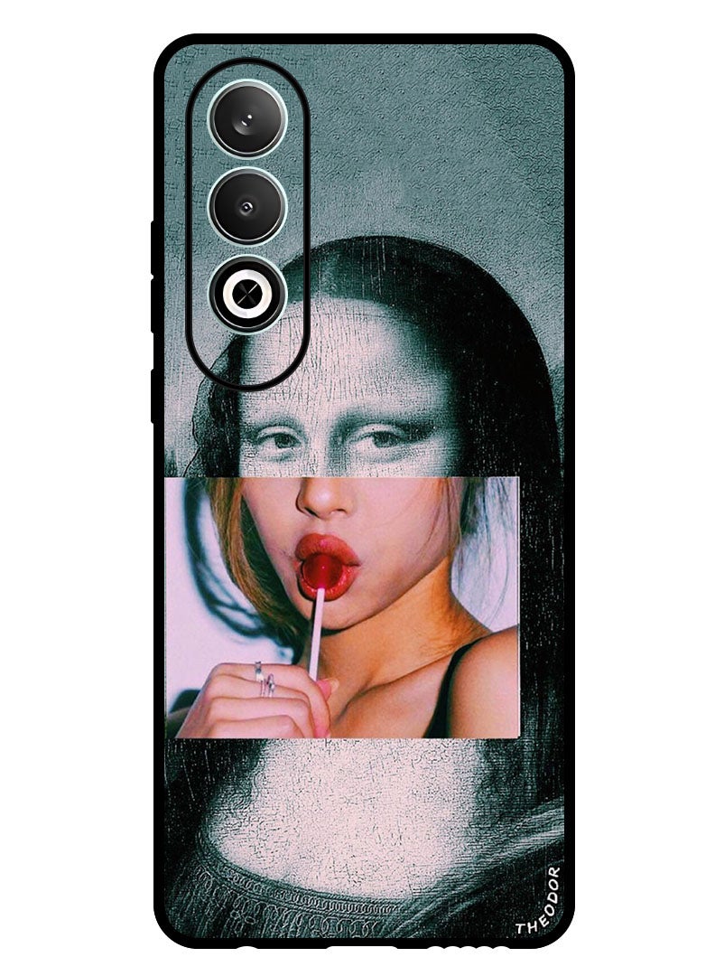Theodor Protective Case Anti Scratch Shock Proof Bumper Cover For OnePlus Nord CE 4 Mona Lisa 2 - Image 1