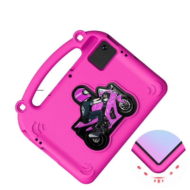 DGG Red Samsung Tab Case Compatible with Samsung Galaxy Tab S9 with Protective Cover Stand Function and Daily Tablet Carry - Image 2