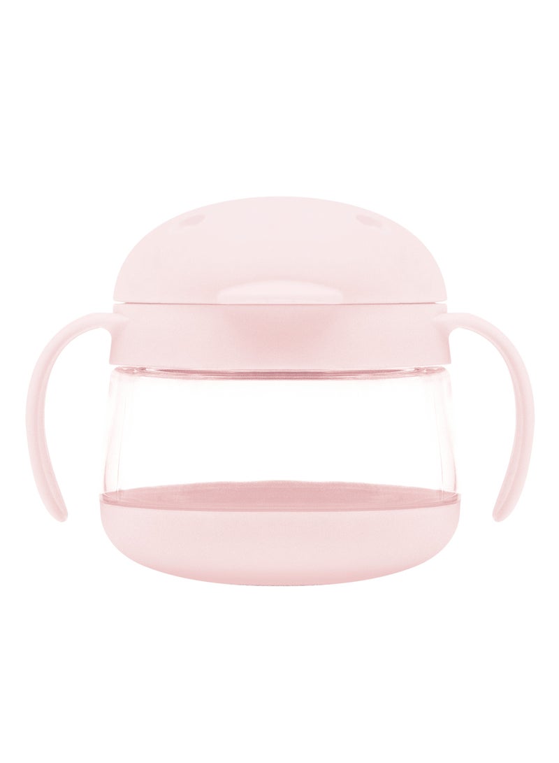 ubbi حاوية وجبات خفيفة تويت بلون وردي فاتح - Image 2