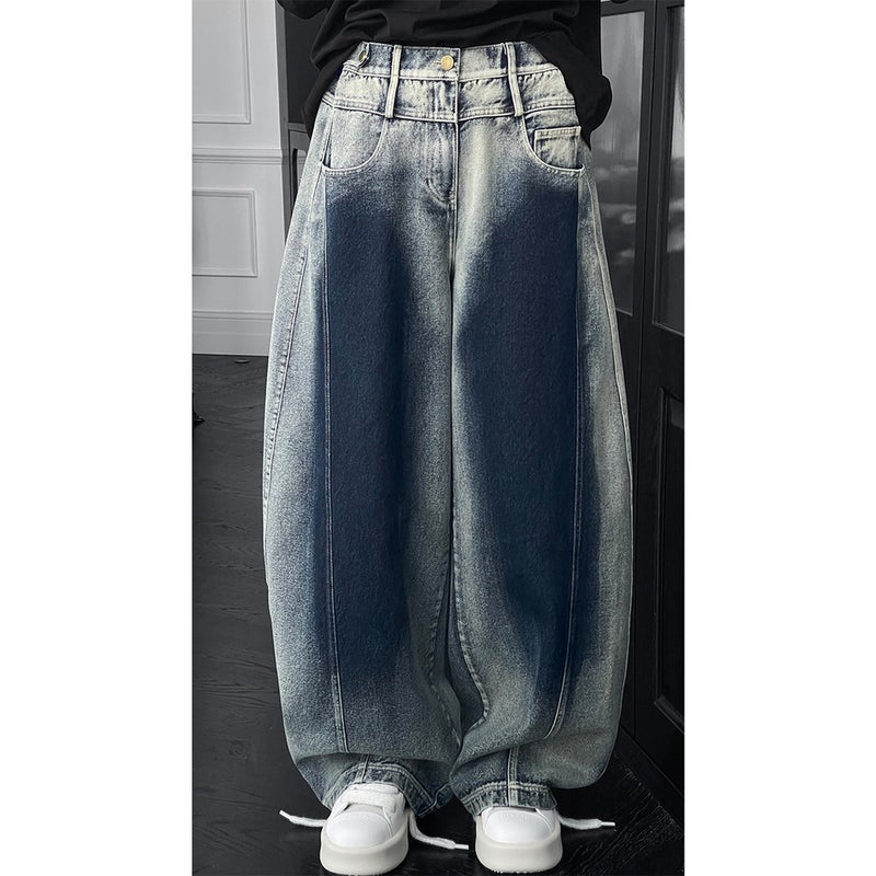Unisex Casual Daily Denim Jeans - Image 3