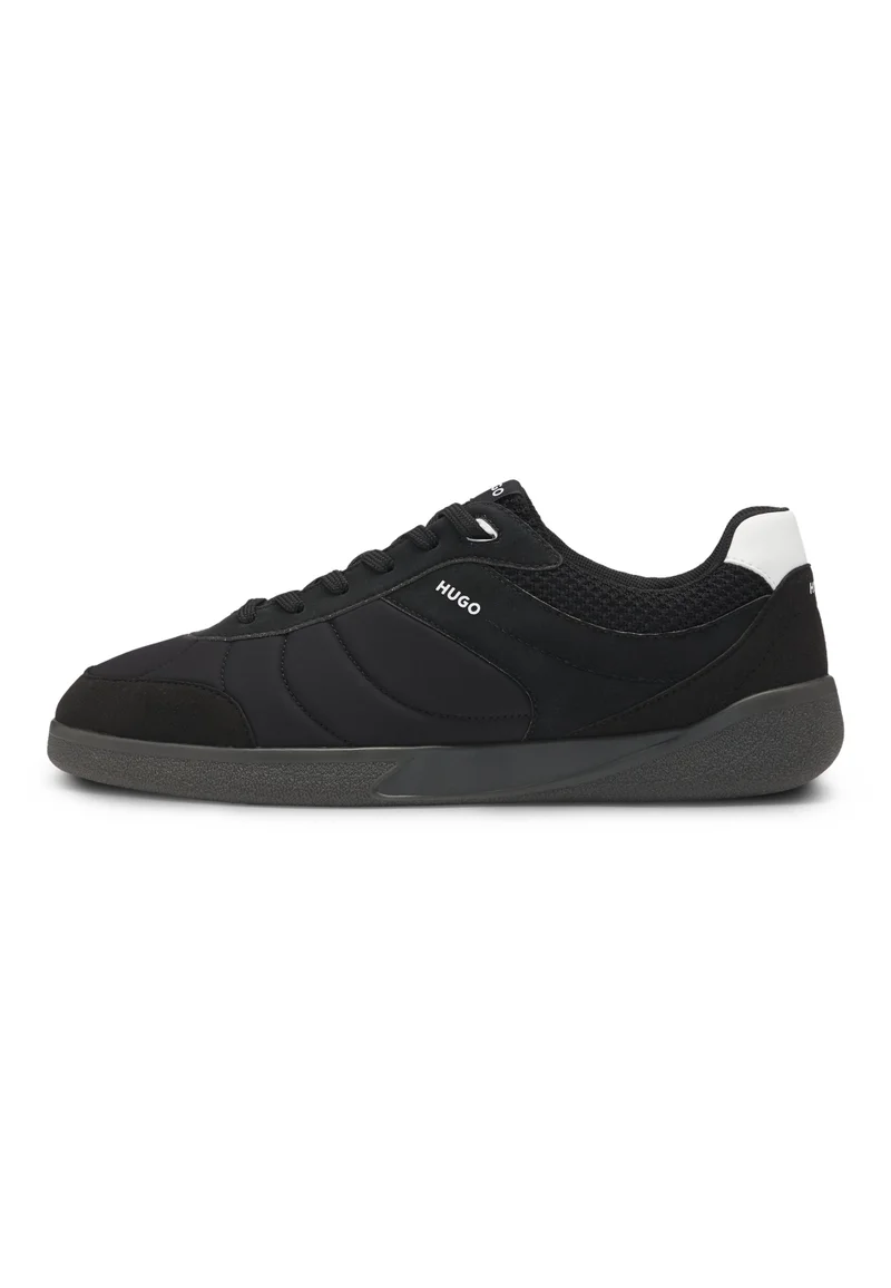 HUGO Football-inspired trainers with faux suede