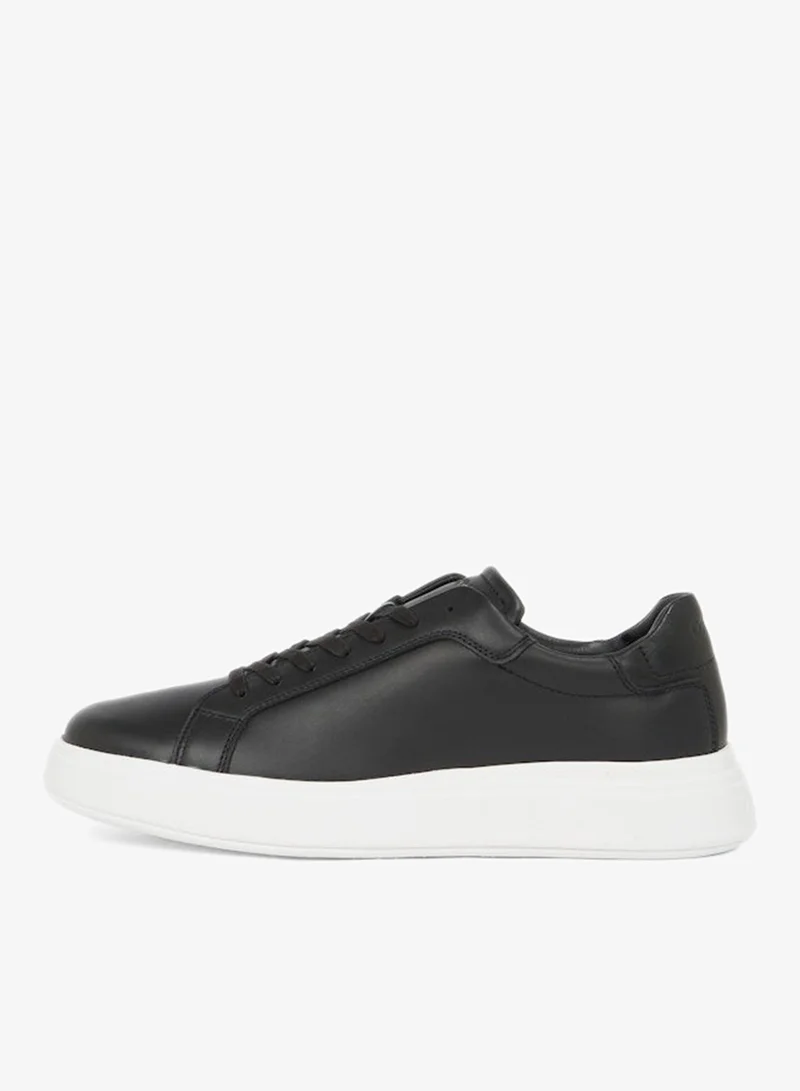 CALVIN KLEIN LEATHER TRAINERS