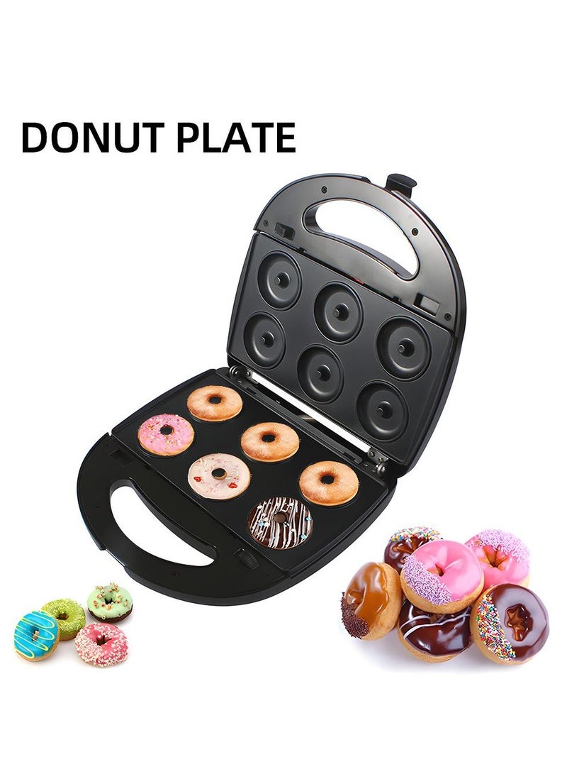 6-in-1 Breakfast Maker:,Sandwich, Waffle, Shell Cake Machine ,Electric Cake Stall & Nut Roaster ,Multifunctional Kitchen Appliance  - Image 5