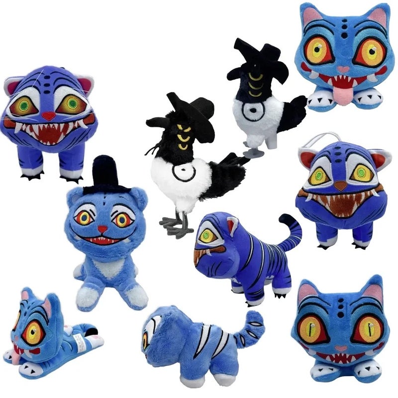 Y&D Hot-Selling Demon Slayer Plush Toys – Kpop-Inspired Tiger Doll & Popular Demon Hunters Soft Figure Toys for Cross-Border Fans - Image 2