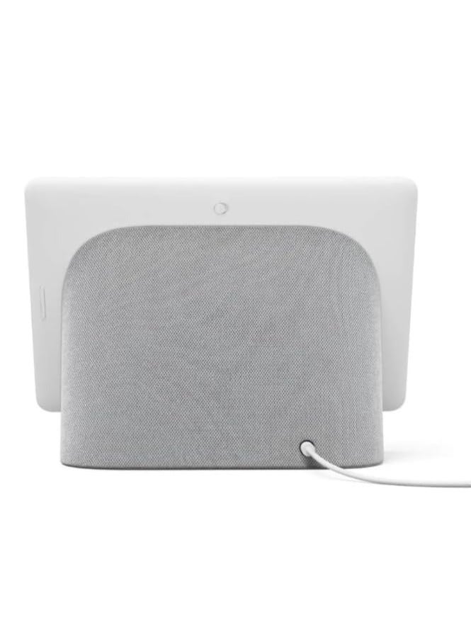 Nest Hub MAX 10 HD Touchscreen Hub Max, Google Assistant Built In, Ambient EQ Light Sensor, 6.5 Megapixel Camera, Chalk | White. Nest Hub MAX