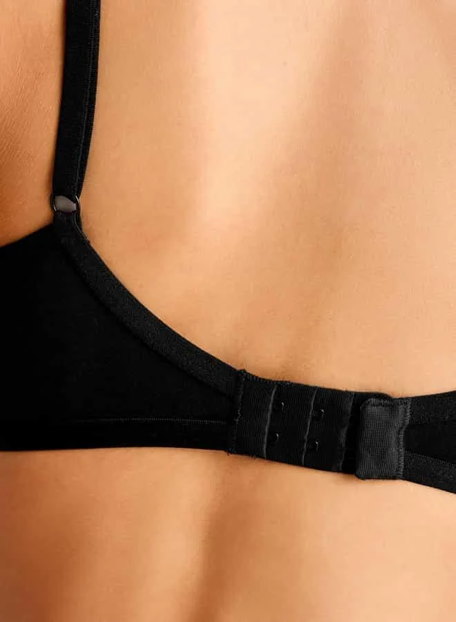 Splash FAV Adjustable Strap Bra with Hook and Eye Closure