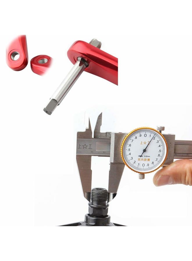 CfoPiryx S28esong Thread Tap Pedal Accessories Universal HSS Portable Bicycle Outdoor Bike Crank Repair Tool Replacement Right Left Hand Durable Clean - Image 3