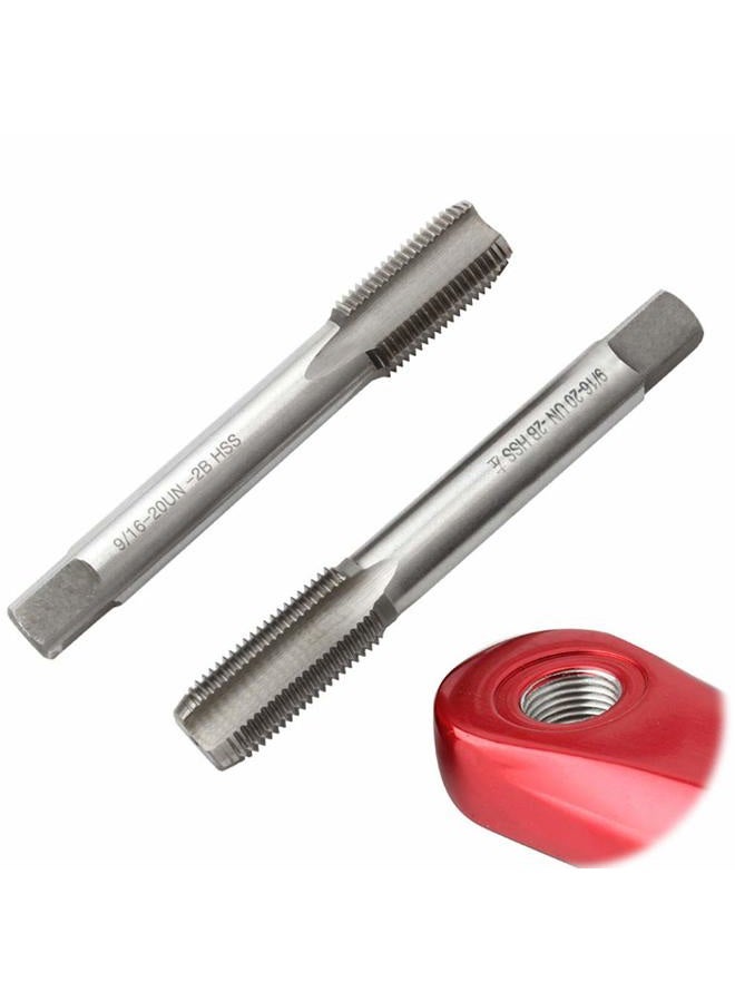 CfoPiryx S28esong Thread Tap Pedal Accessories Universal HSS Portable Bicycle Outdoor Bike Crank Repair Tool Replacement Right Left Hand Durable Clean - Image 1