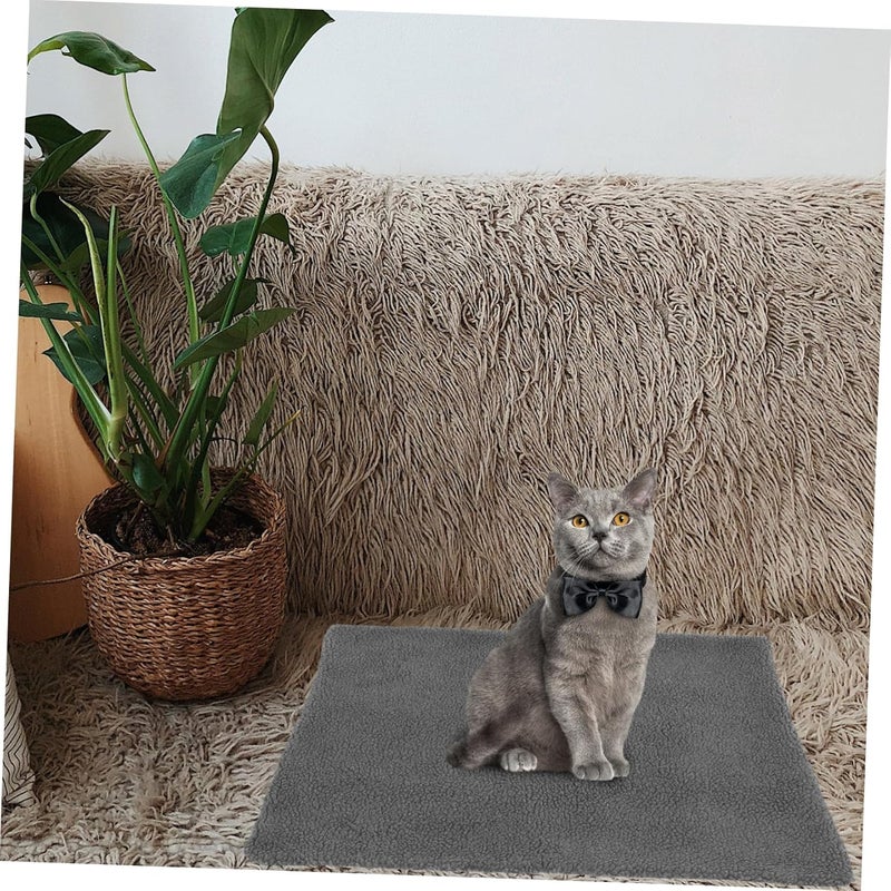 Toyvian Self Heating Pet Blanket Thermal Cat Dog Mat for All Seasons Comfortable Self Warming Pad for Animals Machine Washable Pet Supplies - Image 5