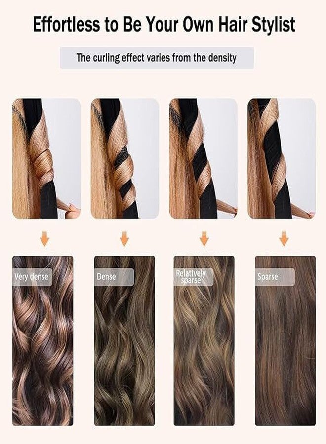 KPS Heatless Hair Curler | Flexible Hot Roller | For Women/Girl | Curling Headband For Most Hair Types | Hair Care Accessories | Rods With Hook | Overnight Heatless Hair Curler (Pack of 1,Multicolor) - Image 5