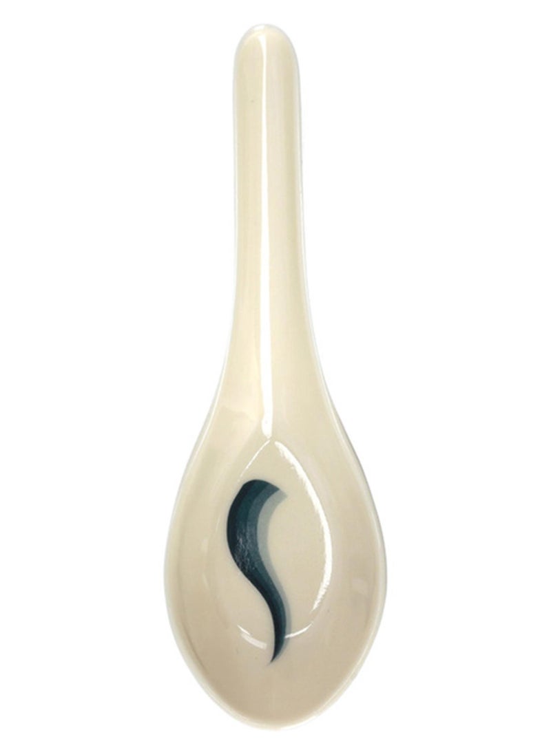Royalford Super Rays Oval Plate White 5.5inch - Image 1