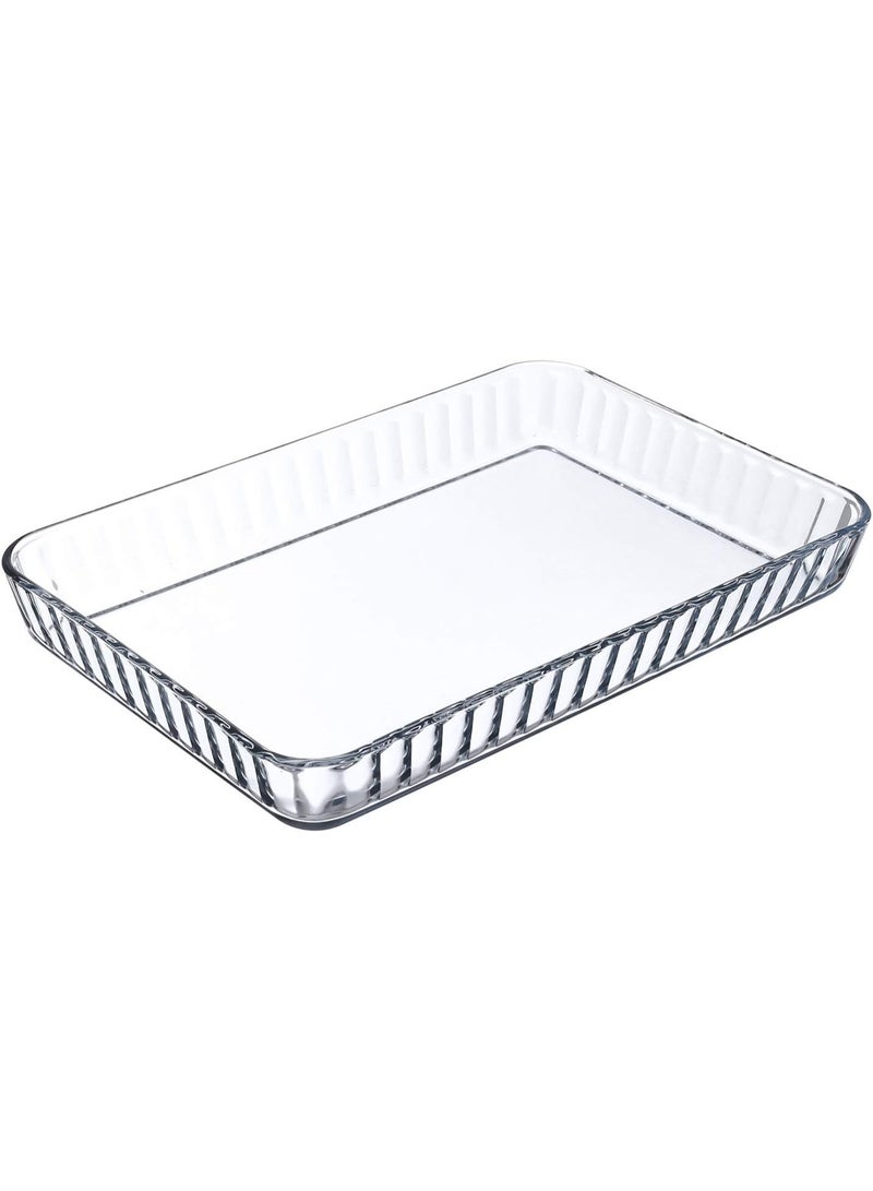 MIJOTEX Rectangular Glass Oven Tray - Image 2