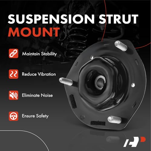 A-Premium Front Driver or Passenger Side Suspension Strut Mount Compatible with Toyota Camry 2002-2006 Solara Sienna Highlander Lexus ES330 RX330 - Image 2