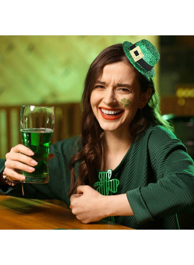 BARTOSI St. Patrick'S Day Hair Hat Clip Leprechaun Hats Green Hair Hat Clips Cosplay Hearwear Shamrock Heardress Saint Patricks Day Hair Decoration Accessories For Women Girls - Image 3