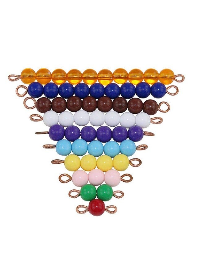 Kghios Montessori Bead Decanomial Box Montessori Math Beads Toys Materials for Toddlers Kids - Image 4