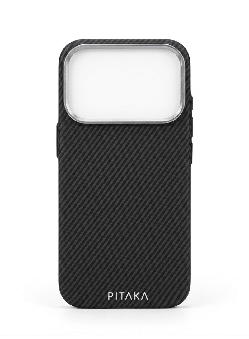 PITAKA MagSafe Case for iPhone 17 Pro - Ultra-Slim Aramid Fiber Protective Cover with Fusion Weaving Technology - Image 1