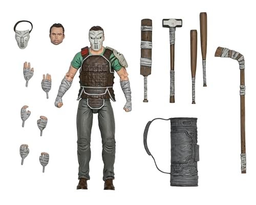 NECA TMNT The Last Ronin 7 Scale Action Figure Ultimate Casey Jones - Image 1