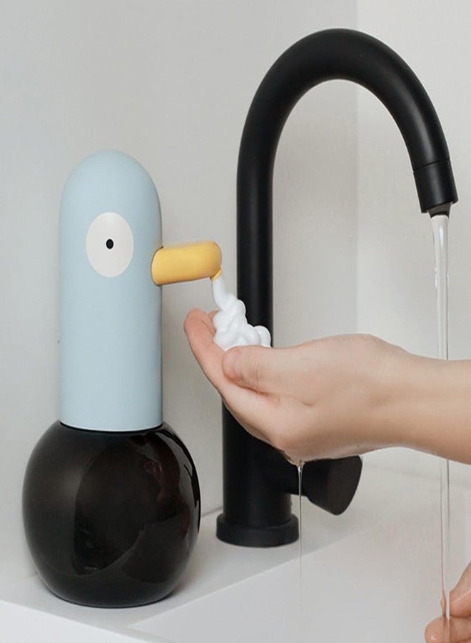 Ipalmay Cute Soap Dispenser - Pigeon Automatic Foam Soap Dispenser for Kids Bathroom Kitchen School, USB Rechargeable Hand-Free Detergent Dispensers 13.5oz New House Decor Children - Image 1