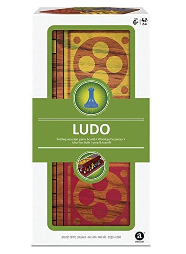 Merchant Ambassador Deluxe Folding Wooden Ludo Set-Portable Durable & Classic Board Game for Family & Kids | Classic Board Game | Family & Kids Board Game | Kids Board Game | Board Game  - Image 3