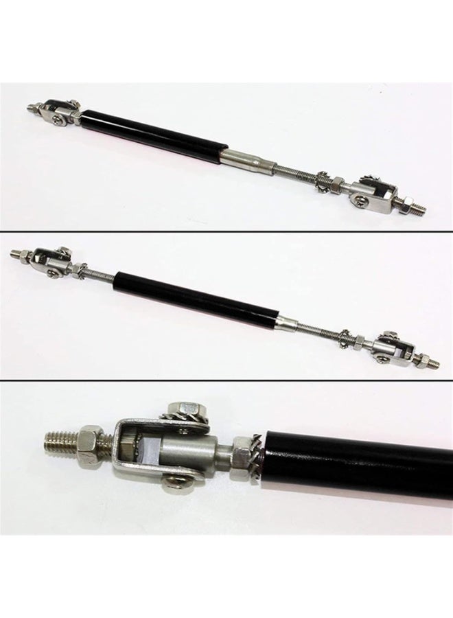 2PCS Adjustable 8"-11" Splitter Strut Rods, Automotive Front Lip Strut Rod Bumper Splitter Universal Tie Support Bars Fit for Most Cars (Color : Black) - Image 3