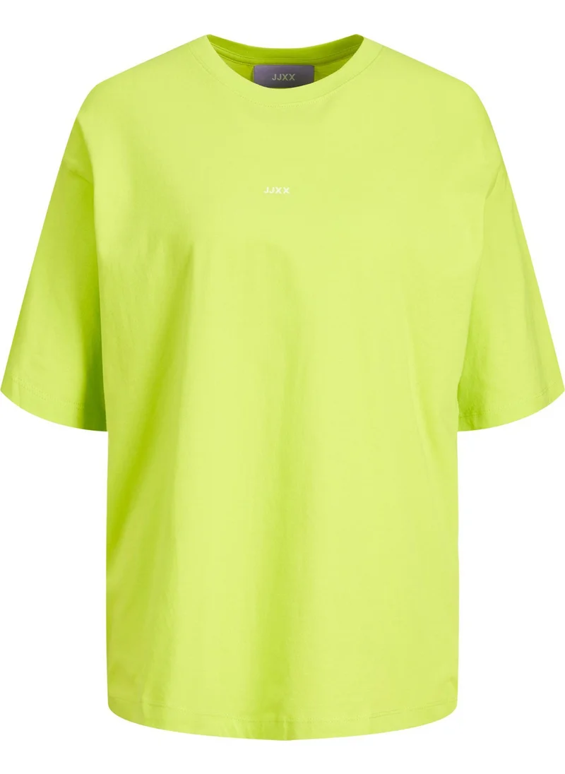 جاي جاي اكس اكس Crew Neck Yellow Women's T-Shirt 12205777