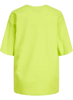 JJXX Crew Neck Yellow Women's T-Shirt 12205777  - Image 5