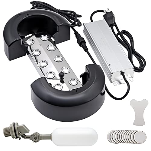 NAOEDEAH Mist Maker Ultrasonic Fogger 10 Head Mister Foggers with Float Pond Foggers Mist Maker Fogger Decoration Terrarium Aquarium Mushroom Floating Buoy Greenhouse Humidifier for Garden Plant - Image 1