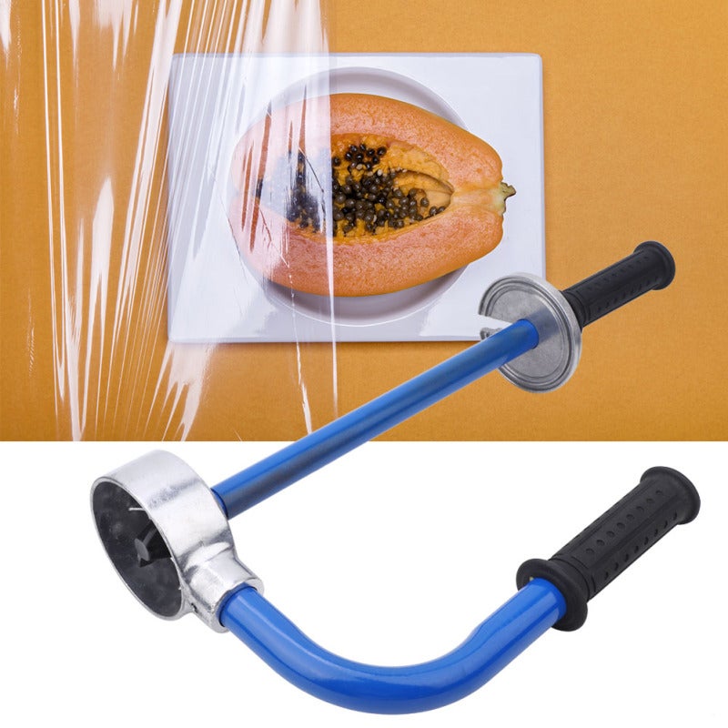 Manual Stretch Wrapper 12In To 20In Adjustable Film Range - Ergonomic Non-Slip Handle Stretch Film Dispenser for Warehouse Packaging Shipping Supplies - Image 5