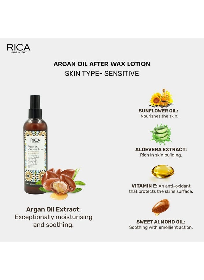 Rica After Wax Lotion With Argan Oil Moisturizing And Nourishing For Women (250 Mle, 8. 4Fl. Oz.)  - Image 2
