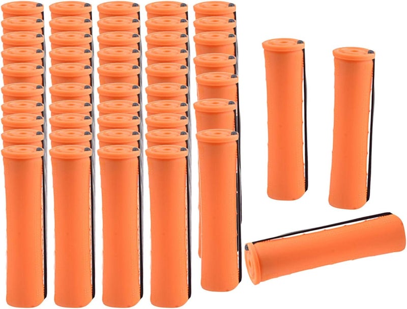 كلاراكو بكرات تجعيد الشعر الباردة، مناسبة للشعر الطويل والقصير، بأحجام صغيرة ومتوسطة وكبيرة، بدون حرارة، عبوة واحدة من 50 قطعة، أدوات تصفيف الشعر، 2.2 سم - Image 1