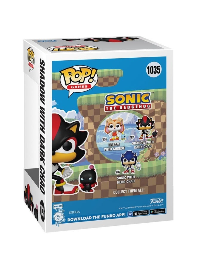 Funko POP! Games Sonic The Hedgehog Shadow with Dark Chao Vinyl Figure Set (9.77 cm) - Image 3