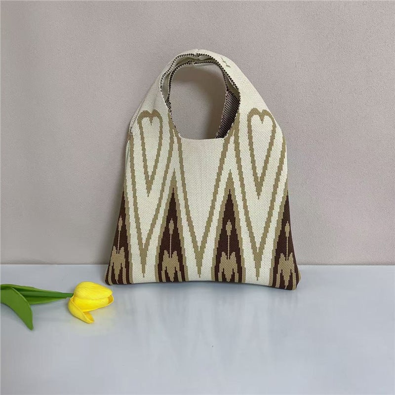 New Edelweiss 2025 Xinjiang Pattern Mobile Phone Bag Printed Ethnic Style Diagonal Portable Travel Handbag - Image 5