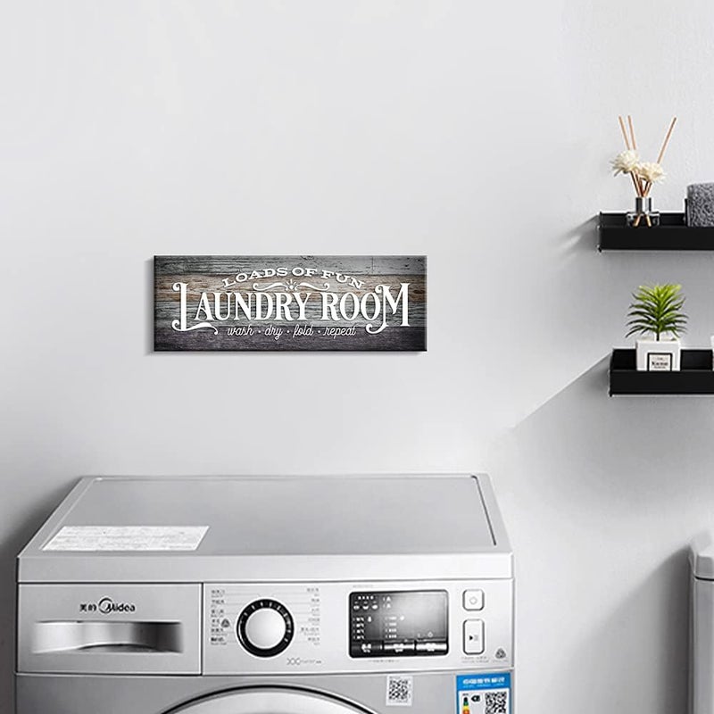 BPA Vintage Laundry Room Canvas Wall Art - Image 4
