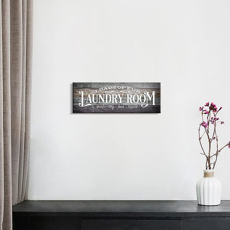 BPA Vintage Laundry Room Canvas Wall Art - Image 3