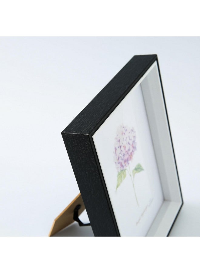 Kuber Industries Photo Frame For Home D?cor|Use Horizontal & Vertical|Crystal Clear Glass|Perfect For Home, Office And Shop "16.7x21.8CM" (Black) - Image 4