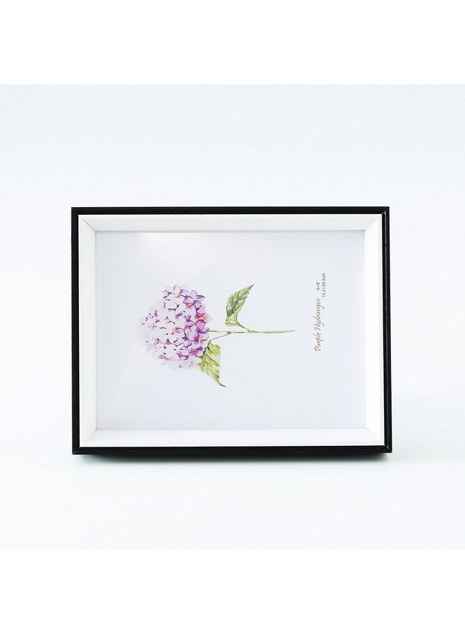 Kuber Industries Photo Frame For Home D?cor|Use Horizontal & Vertical|Crystal Clear Glass|Perfect For Home, Office And Shop "16.7x21.8CM" (Black) - Image 3