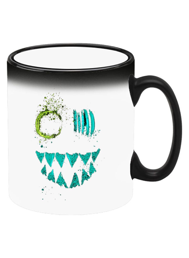 Theodor Color Changing Heat Sensitive Ceramic Mug, Image Revealed When HOT Liquid is Added! ghost - Image 2