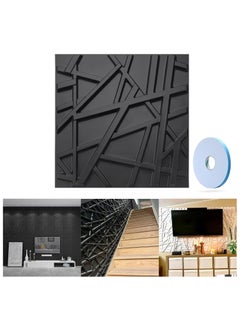 JOGAMS Decorative 3D Wall Panels PVC 3D Wall Panel in Stripe Design 3D Textured Wall Panels for Interior Wall Decor  - Image 1