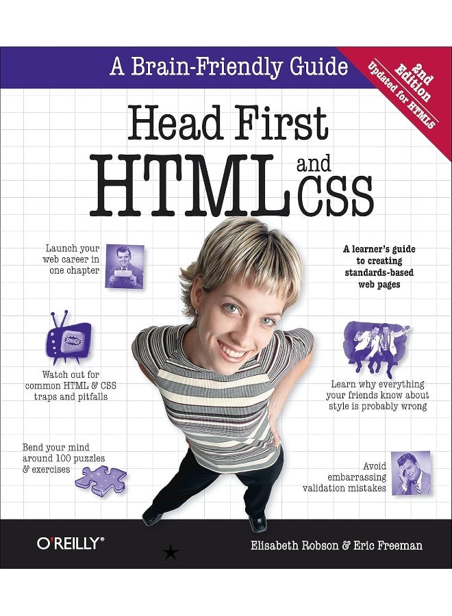 O'Reilly Media Head First HTML and CSS - Image 1