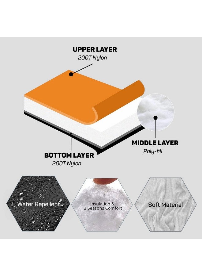 Rocksport Camplite +10°C to +20°C Mummy Shape Sleeping Bag for Camping, Hiking, Indoor & Outdoor, Warm Sleep Bag l Free Air Pillow & Adventure Pass - Image 4
